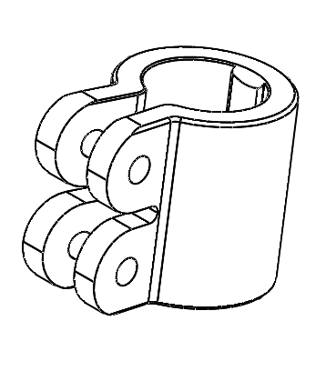 Double Slider QR (Deslizador Doble) compatible for Minimotors Dualtron Storm