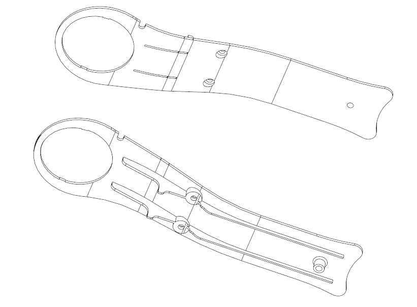 Rear Arm Mud Cover (Cubierta Brazo Trasero) compatible for Minimotors Dualtron Storm