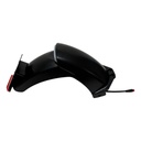 Rear fender assembly with liscen plate (Conjunto guardabarros trasero con placa liscen) Dualtron Dolphin