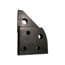 Rear fork connecting block left (Bloque de conexión de la horquilla trasera izquierda) Dualtron Dolphin