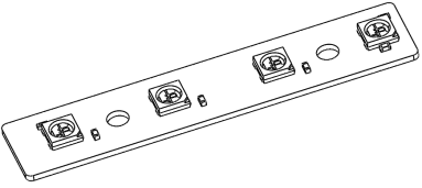Rear led for arm (Led trasero para brazo) Dualtron Thunder II /III Achilleus