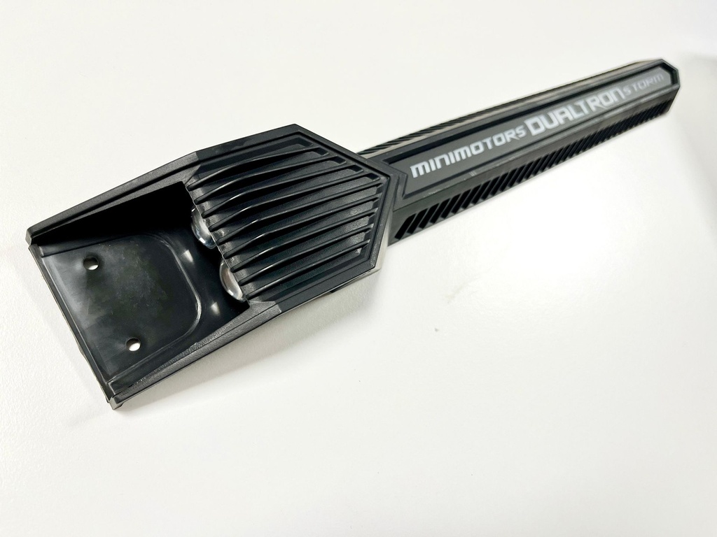 Side cover assembled left (Cubierta lateral ensamblada izquierda) Dualtron New Storm