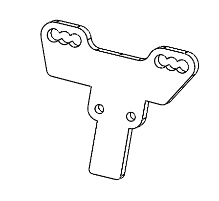 Brake Mount (Soporte de freno) Dualtron Thunder / Thunder 2 / ...