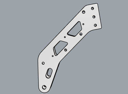 Stem headset right (dirección de potencia derecha) for Dualtron Togo