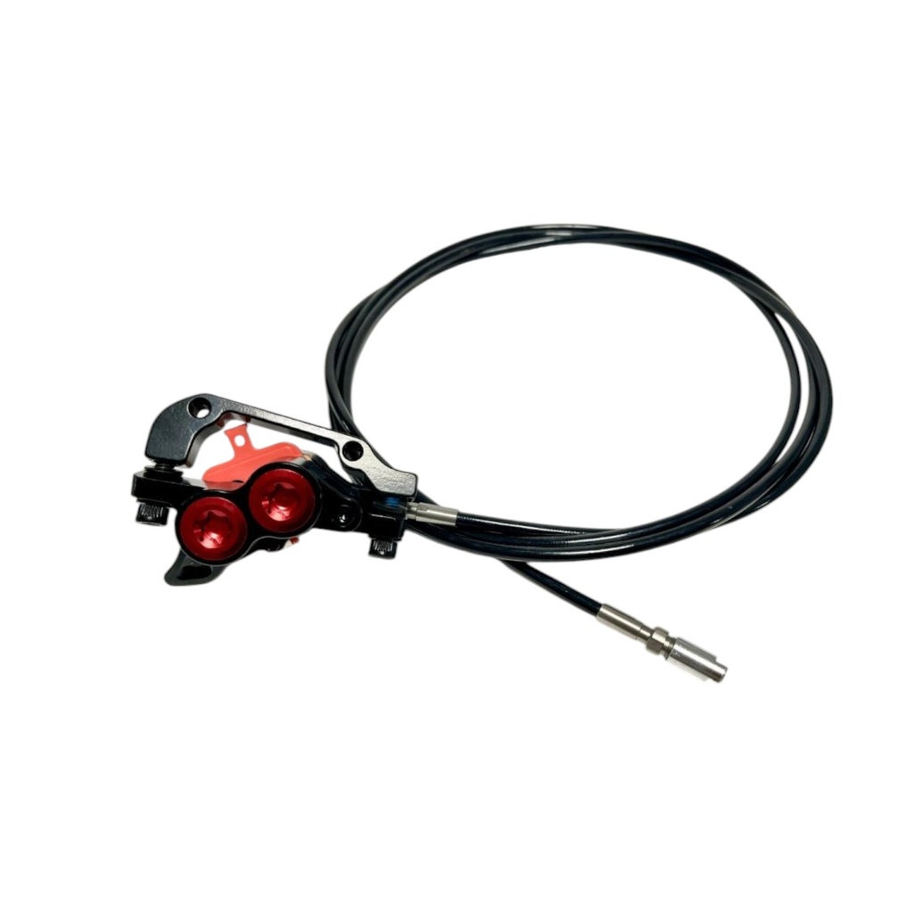 Brake with oil pipe-rear 4 pistones (Pinza de freno trasero 4 pistones) Teverun Fighter 11