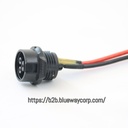 Charging Port with Cable-EU Market (Puerto de Carga con Cable-Mercado UE) compatible con Minimotors Dualtron