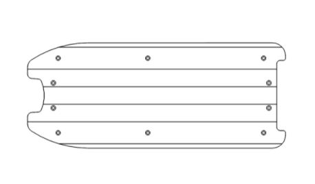 Deck (Tapa de plataforma) Dualtron Eagle