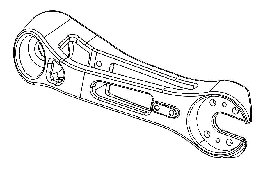 Arm Front Left (Brazo Delantero Izquierdo) compatible for Minimotors Dualtron Storm