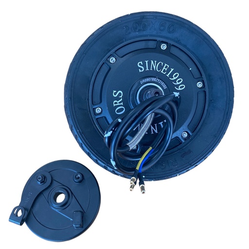 [mm-dt-rear-motor-raptor2] Rear motor with wheel  (Motor trasero con neumático) Dt Raptor 2